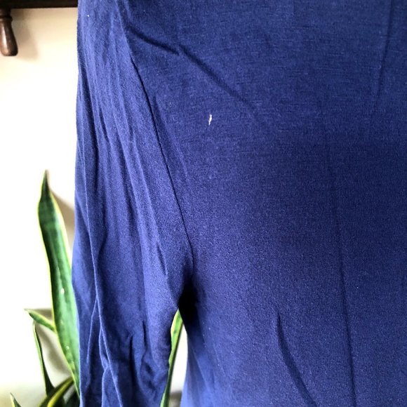 Grace Blue Boatneck Tee (S) - Picture 3 of 4